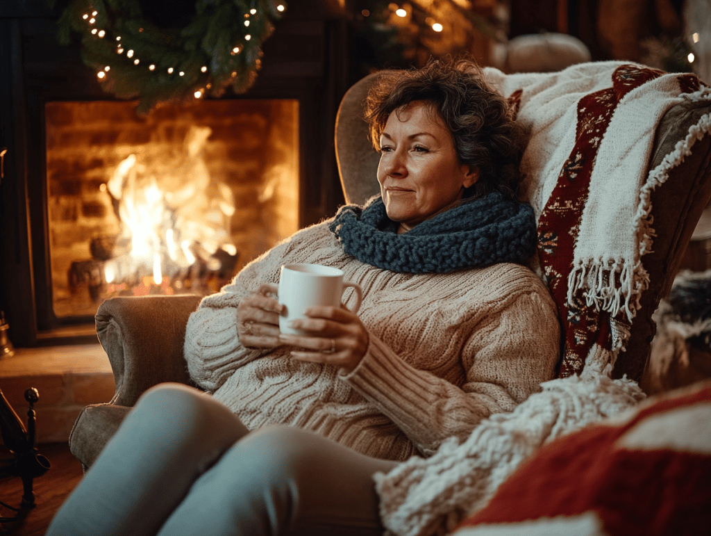Christmas preparations relaxing