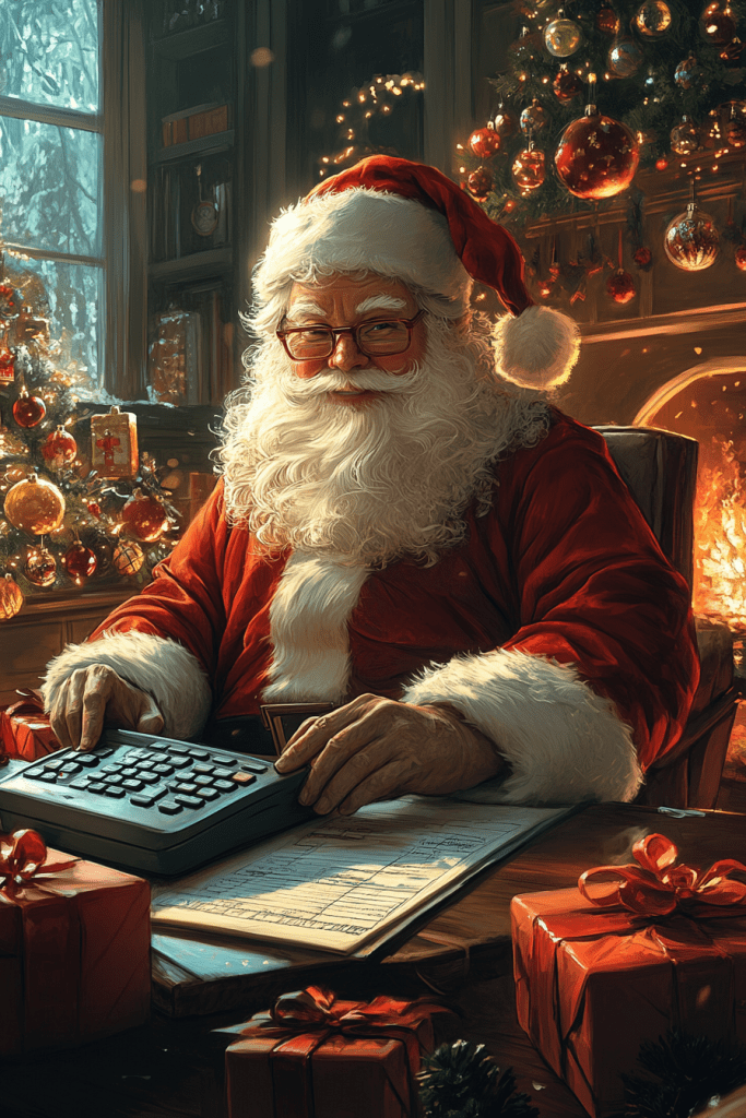 Christmas preparations budgeting